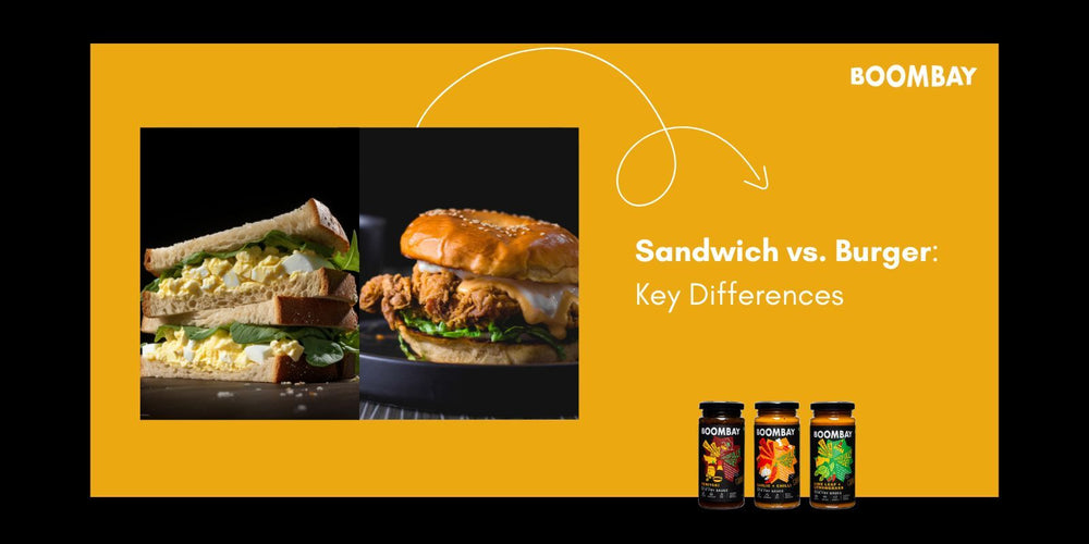 Sandwich vs. Burger: Key Difference