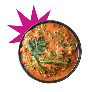 Okra & Tamarind Curry Recipe