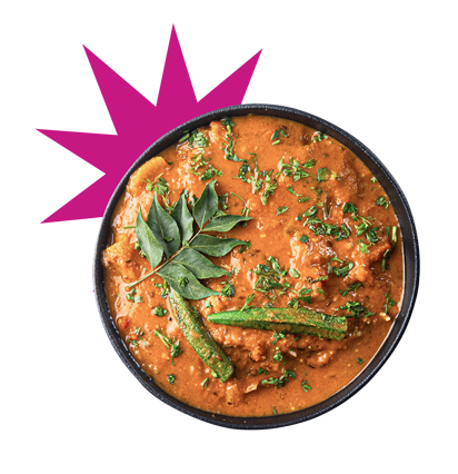 Okra & Tamarind Curry Recipe