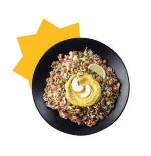 Desi Mix Sprouts Salad Recipe