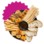 Balsamic + Black Pepper Bread Basket Recipe