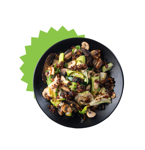 Quick Stir Fry with Mushroom Recipe