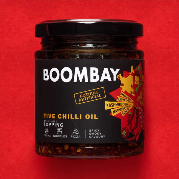 
            
                Load image into Gallery viewer, Most Loved Spicy Flavour Bombs: Five Chilli Oil &amp;amp; Garlic + Chilli
            
        
